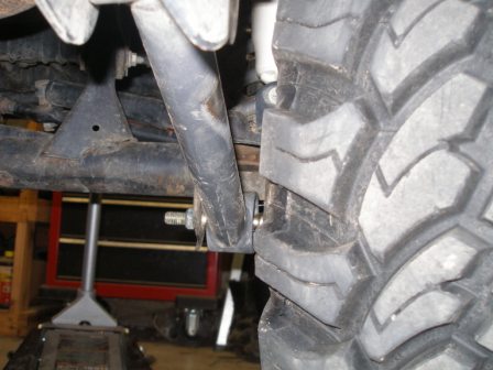 no more rubbing on the lower control arm