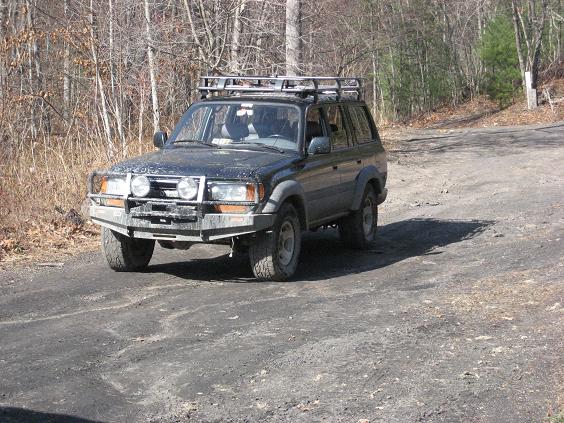 1994 FZJ80; Factory Diff Locks, 33s, ARB Rack and Bullbar, otherwise stock