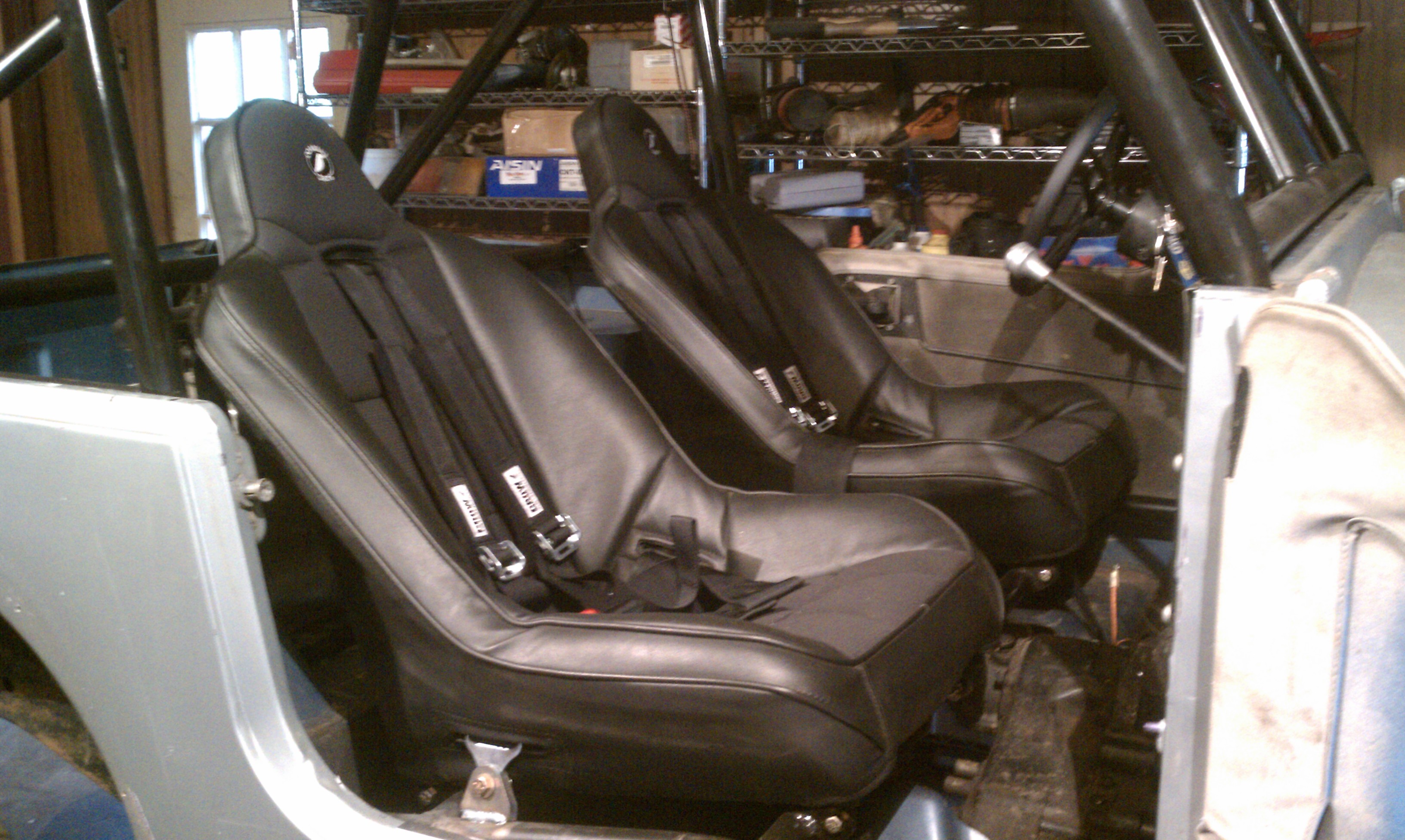 Some Crow harnesses installed. 3&quot; lap 2&quot; harness Y style.