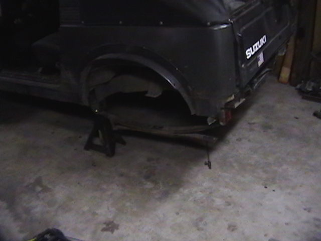 Poly bushings installed, and sprnig reinstalled