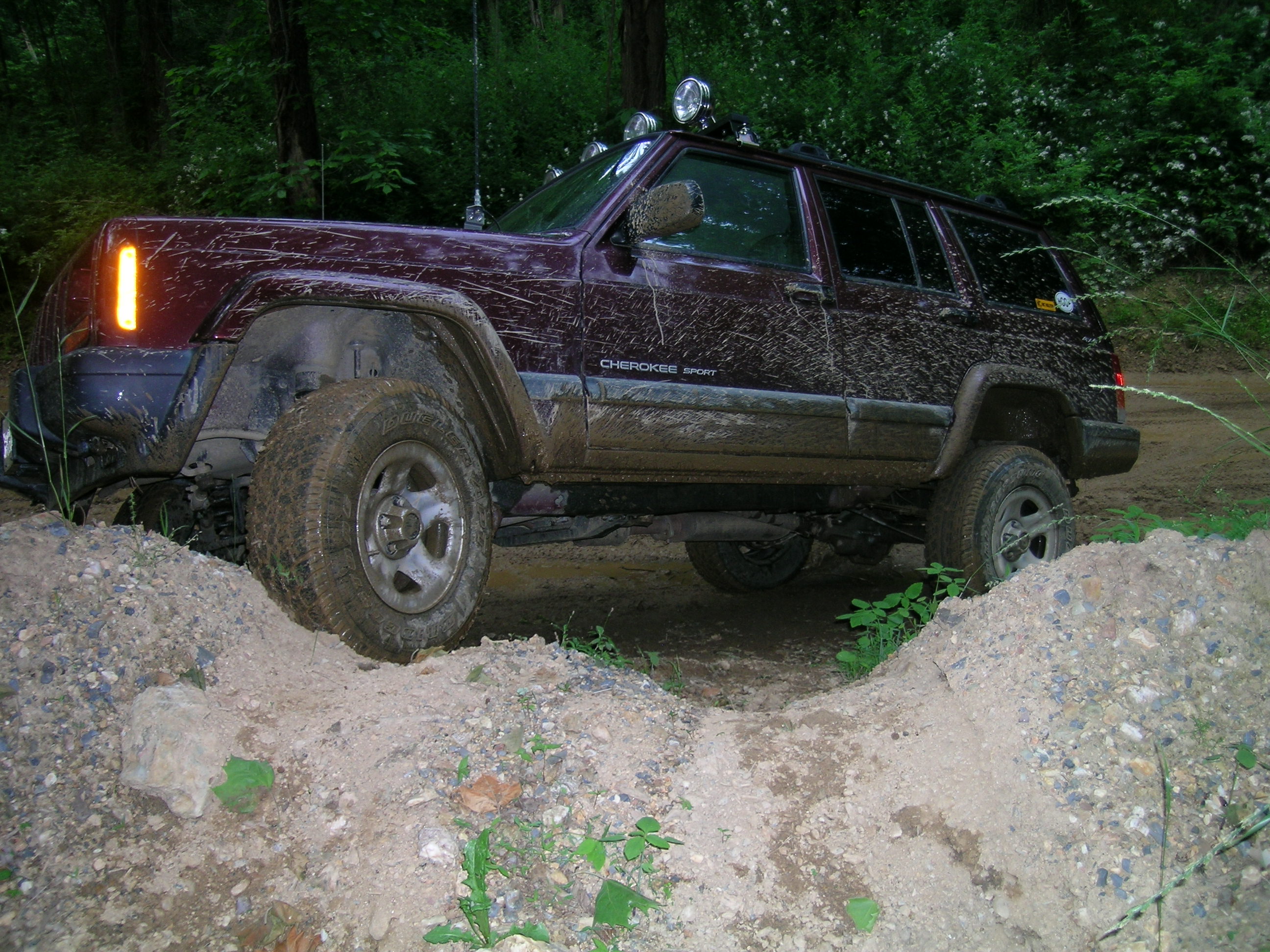 Just installed the light rack and put the rest of the lift in the rear = 4.5&quot;